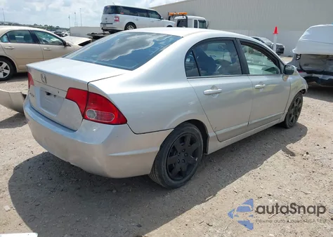 2007 Honda Civic Lx из США, поврежденный, VIN 1HGFA15527L080137